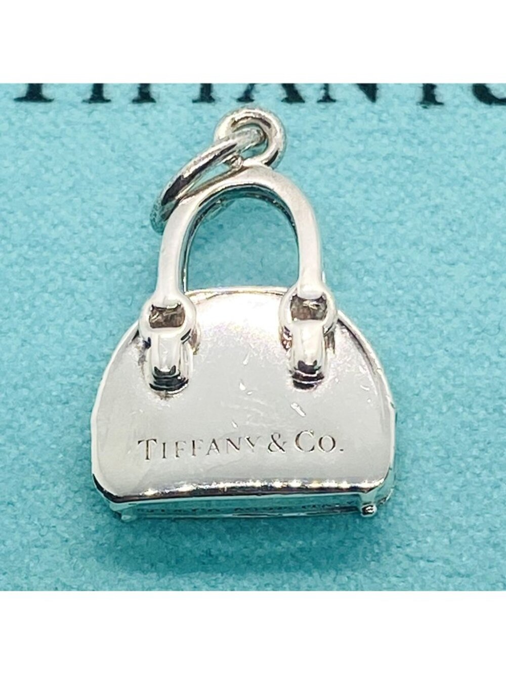 Tiffany & Co Sterling Silver 925 Bag Purse Charm